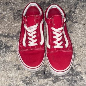 Unisex Red Vans